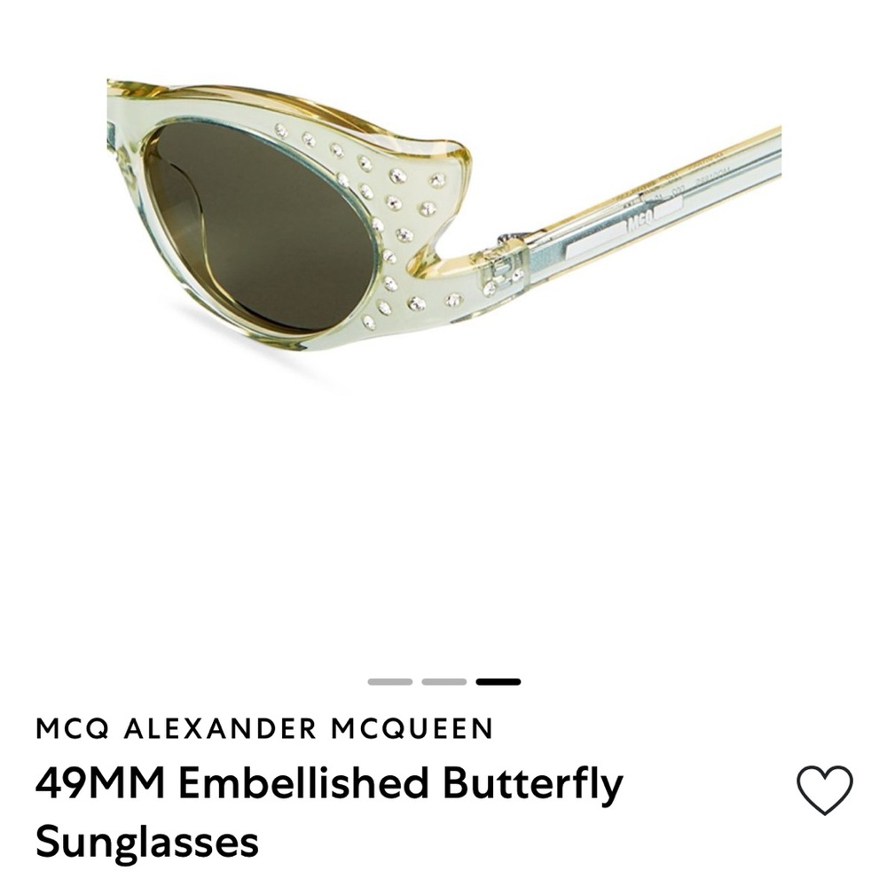 Alexander McQueen Embellished Sunglasses - Picture 3 of 11
